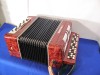 Russian Bayan B system button accordion